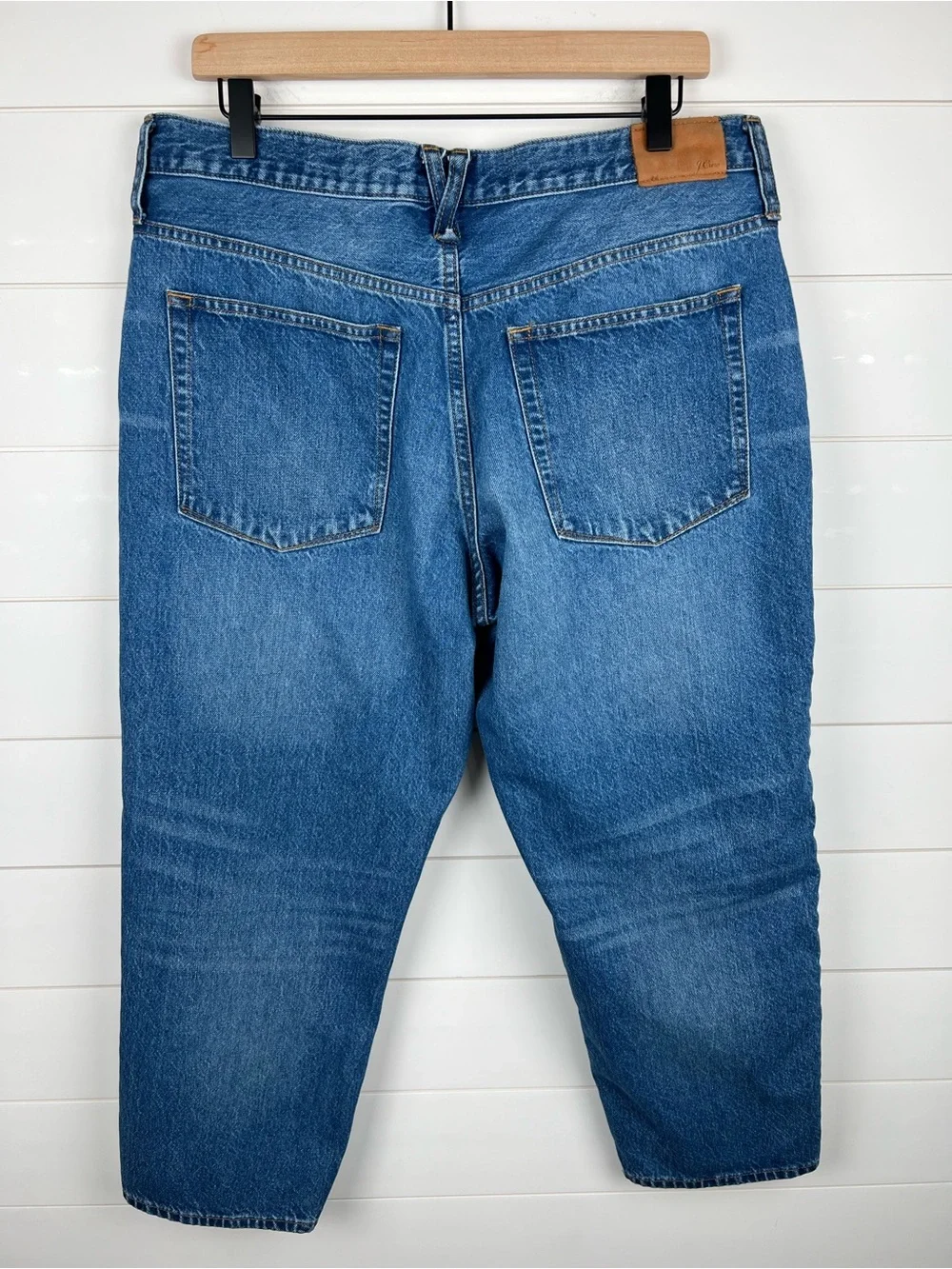 J Crew Slouchy Boyfriend Jeans Size 31 Petite 100% Cotton